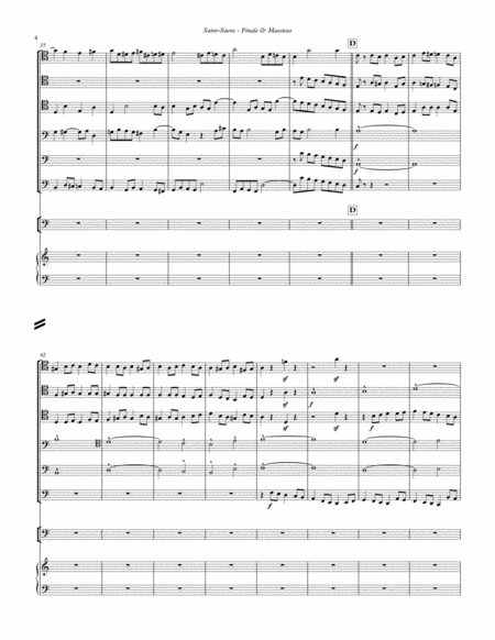 Finale and Maestoso from Organ Symphony No. 3 for Trombone Ensemble & opt. Timpani & Organ