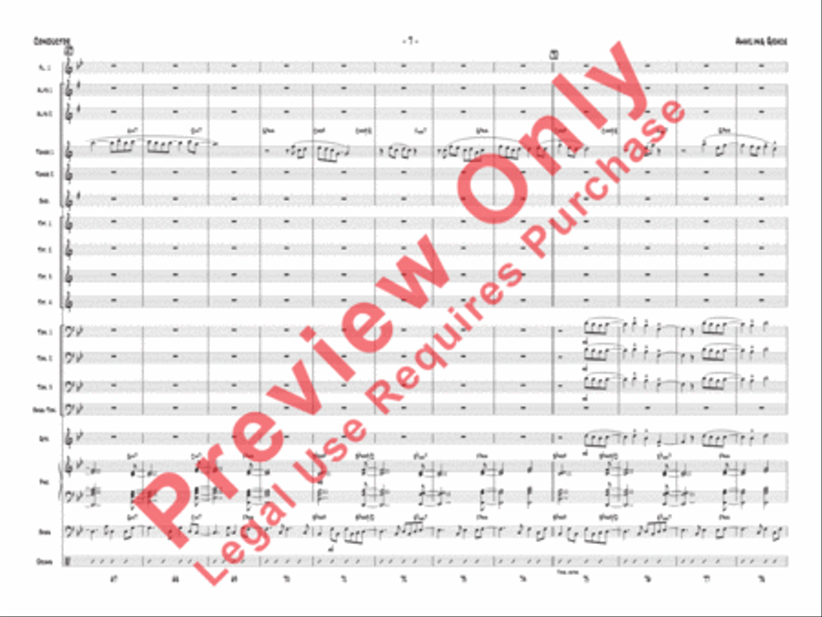 Amazing Grace Amazing Grace Jazz Ensemble scores gallery preview page 11