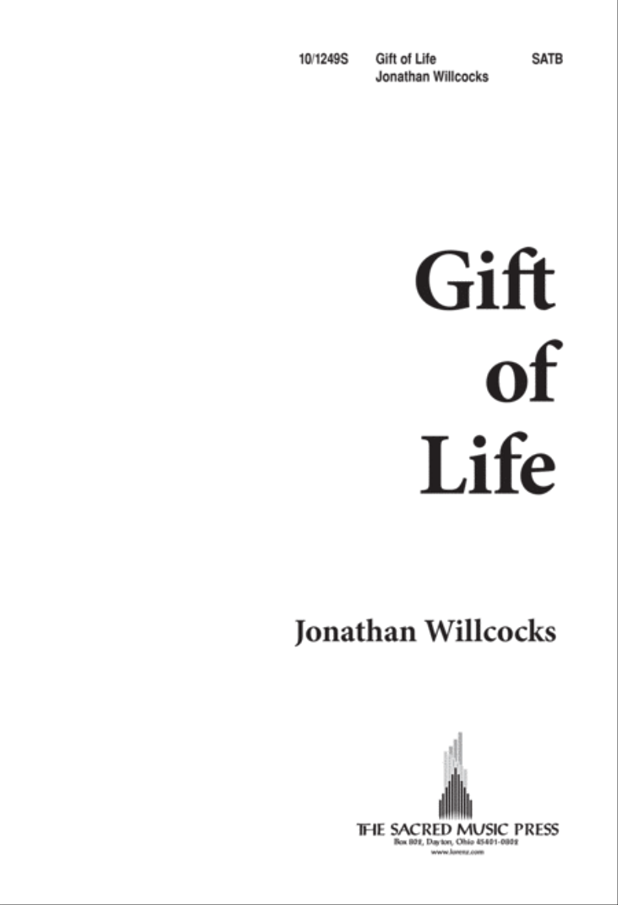 Gift of Life 4-Part scores gallery preview page 2