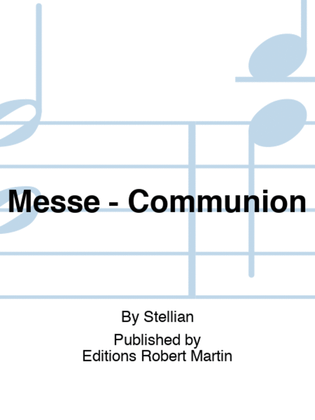 Messe - Communion