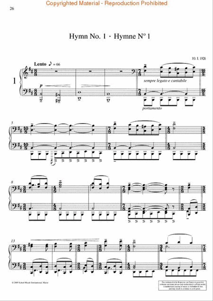 Music for the Piano – Volume IV Piano Solo scores gallery preview page 2