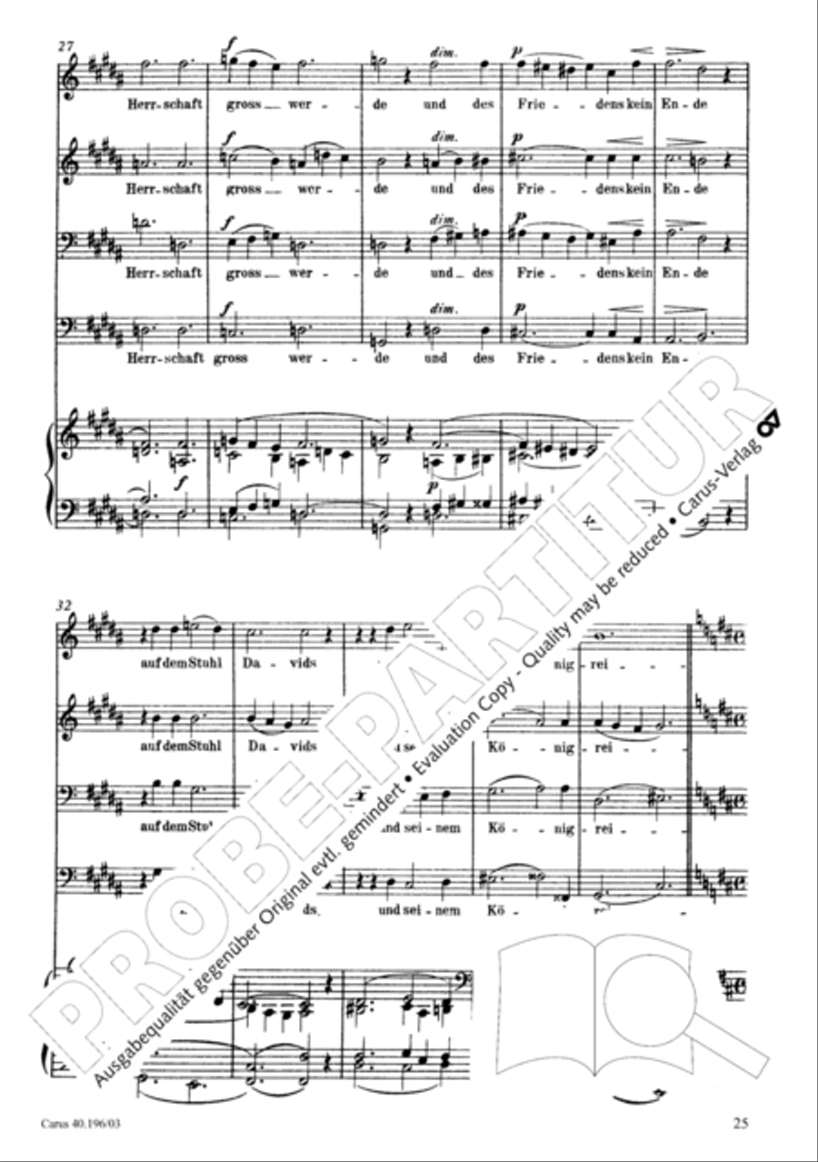 Die Geburt Christi SSA scores gallery preview page 26
