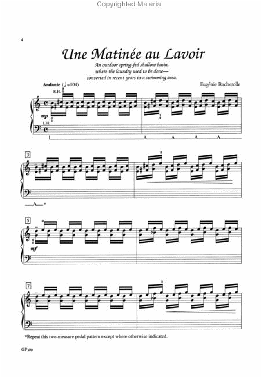 Souvenirs Du Chateau Piano Solo scores gallery preview page 2