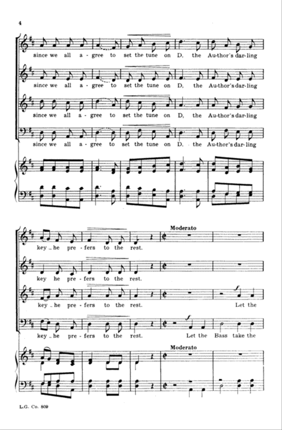 Modern Music Choir scores gallery preview page 3
