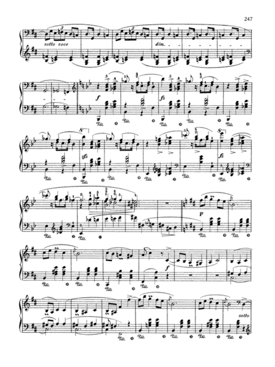 Mazurka in B minor, Op. 33, No. 4
