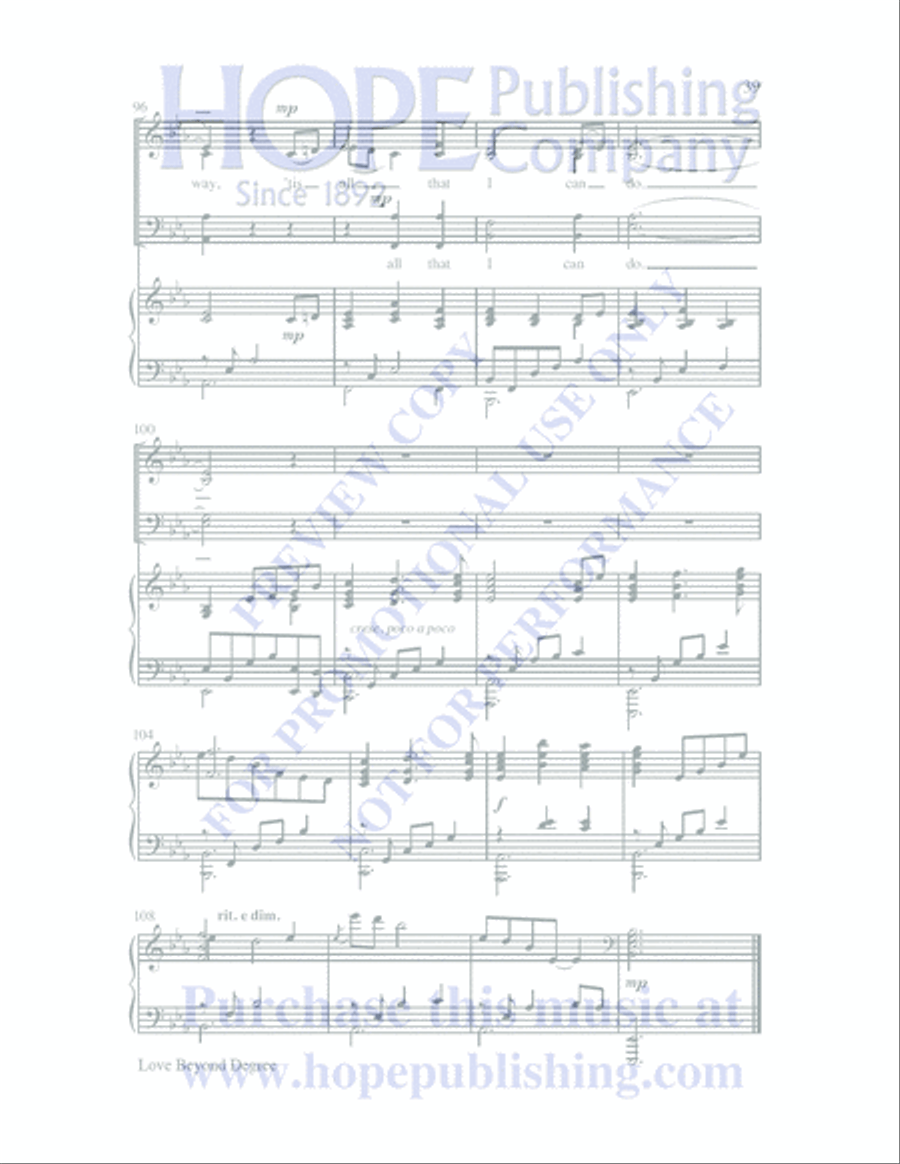 My Savior's Love My Savior's Love Listening CD scores gallery preview page 41