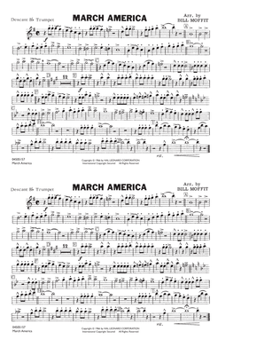 March America - Descant Bb Trumpet