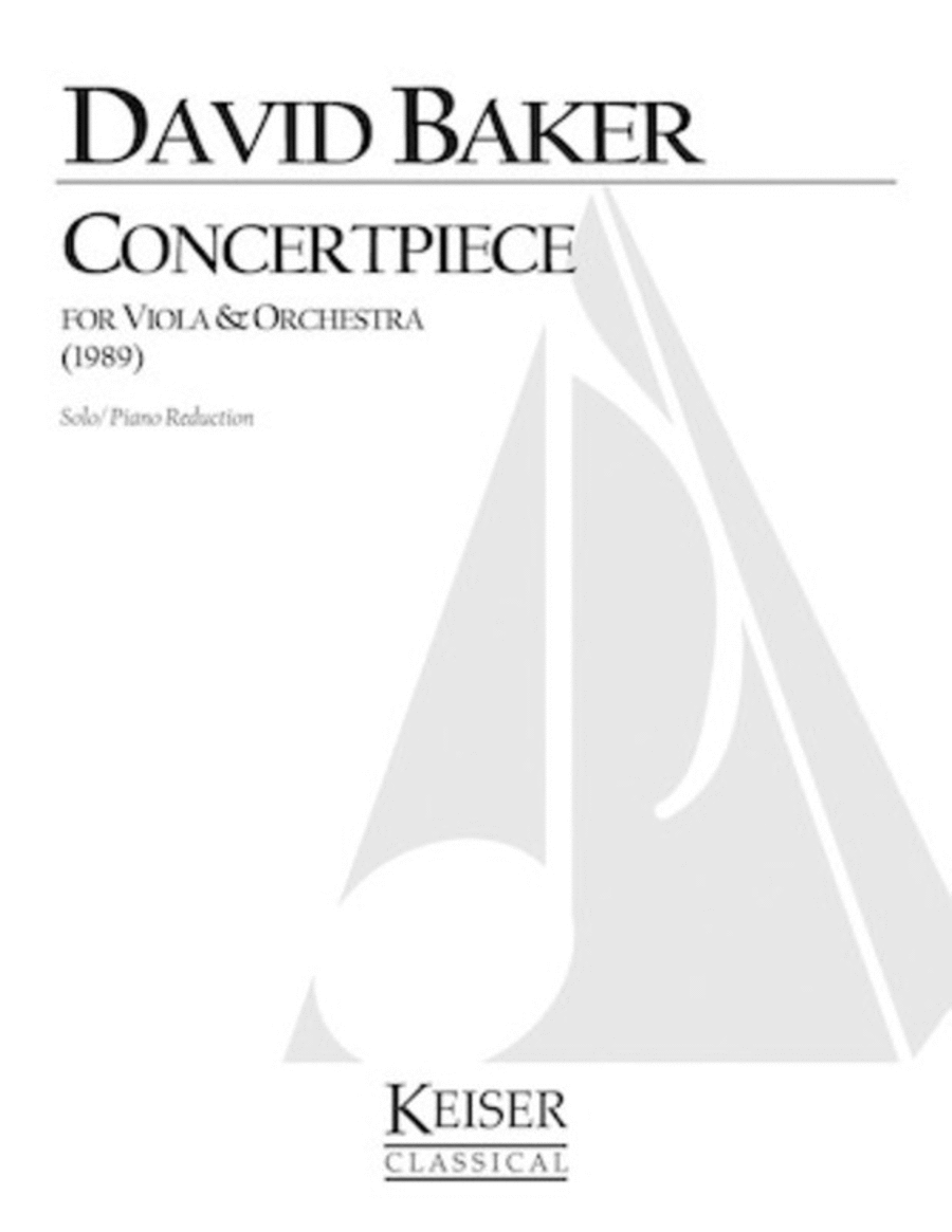 Baker - Concertpiece For Viola/Piano (Pod)
