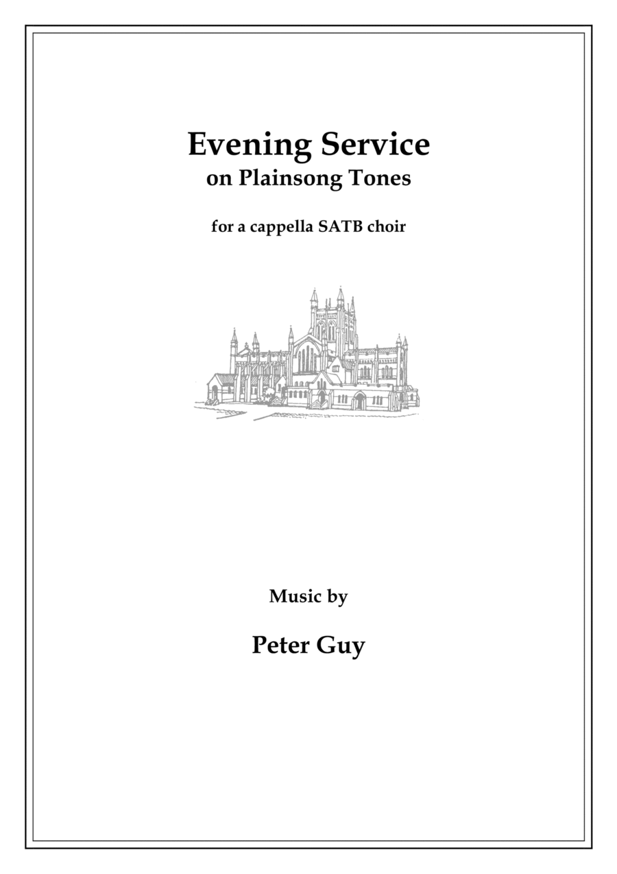 Magnificat and Nunc Dimittis on Plainsong Tones 4-Part scores gallery preview page 1