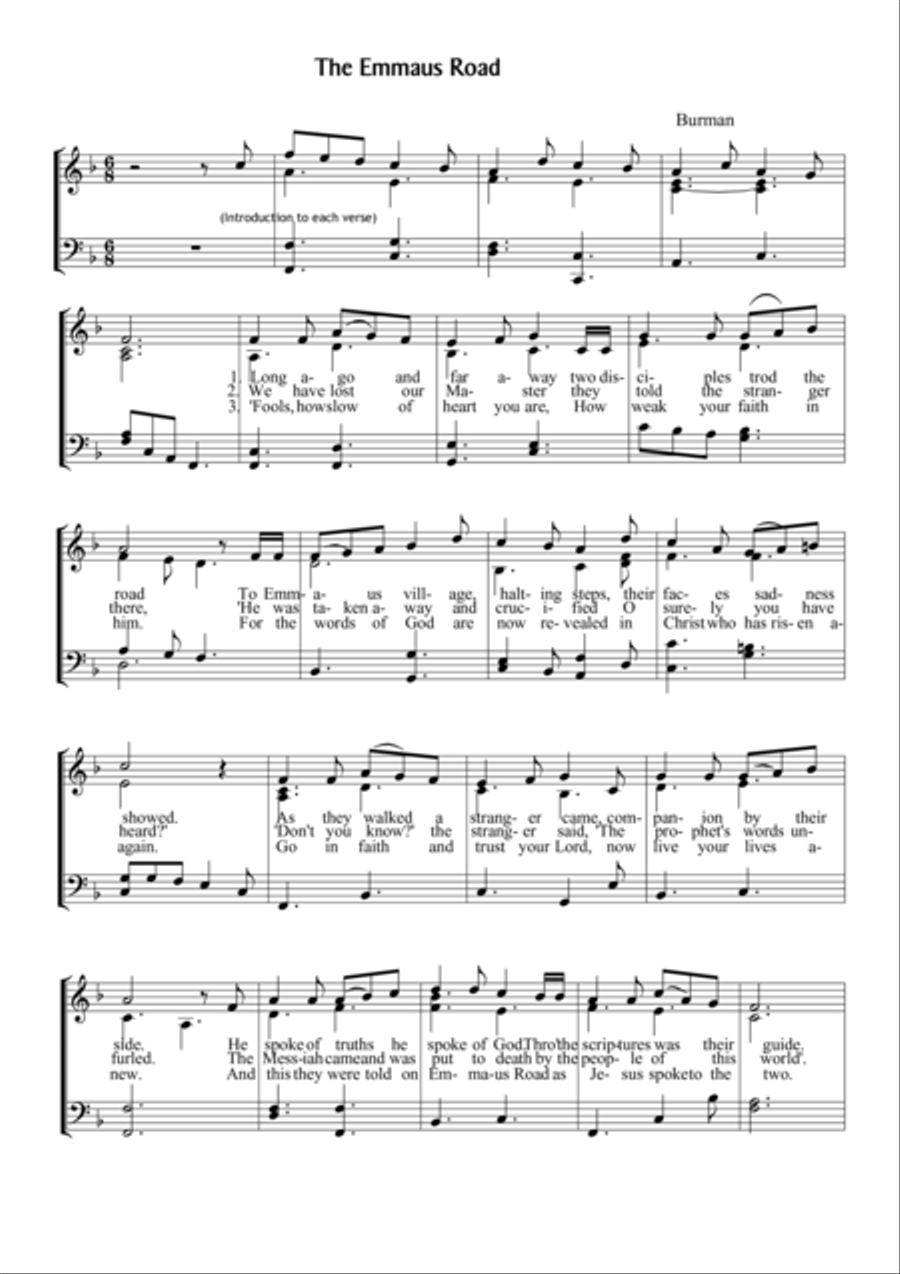 The Emmaus Road Unison Choir scores gallery preview page 2
