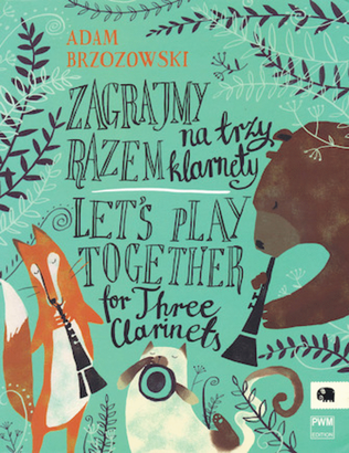 Book cover for Let's Play Together for Three Clarinets