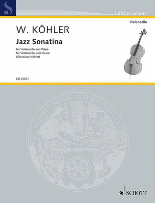 Book cover for Jazz Sonatina Cello And Piano