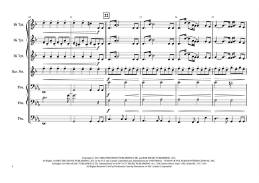 Skyfall Small Ensemble scores gallery preview page 6