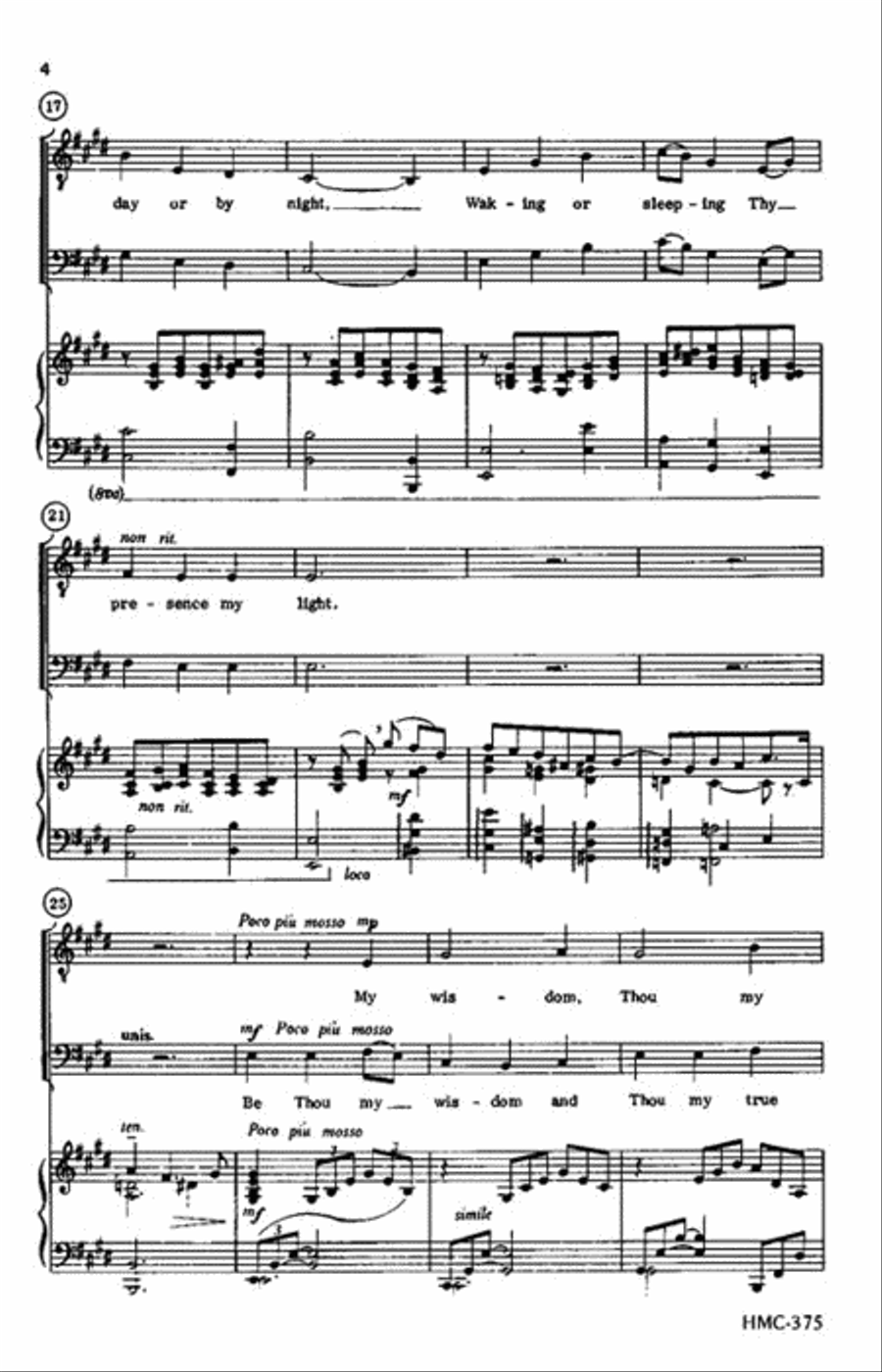 Be Thou My Vision Be Thou My Vision 3-Part scores gallery preview page 3