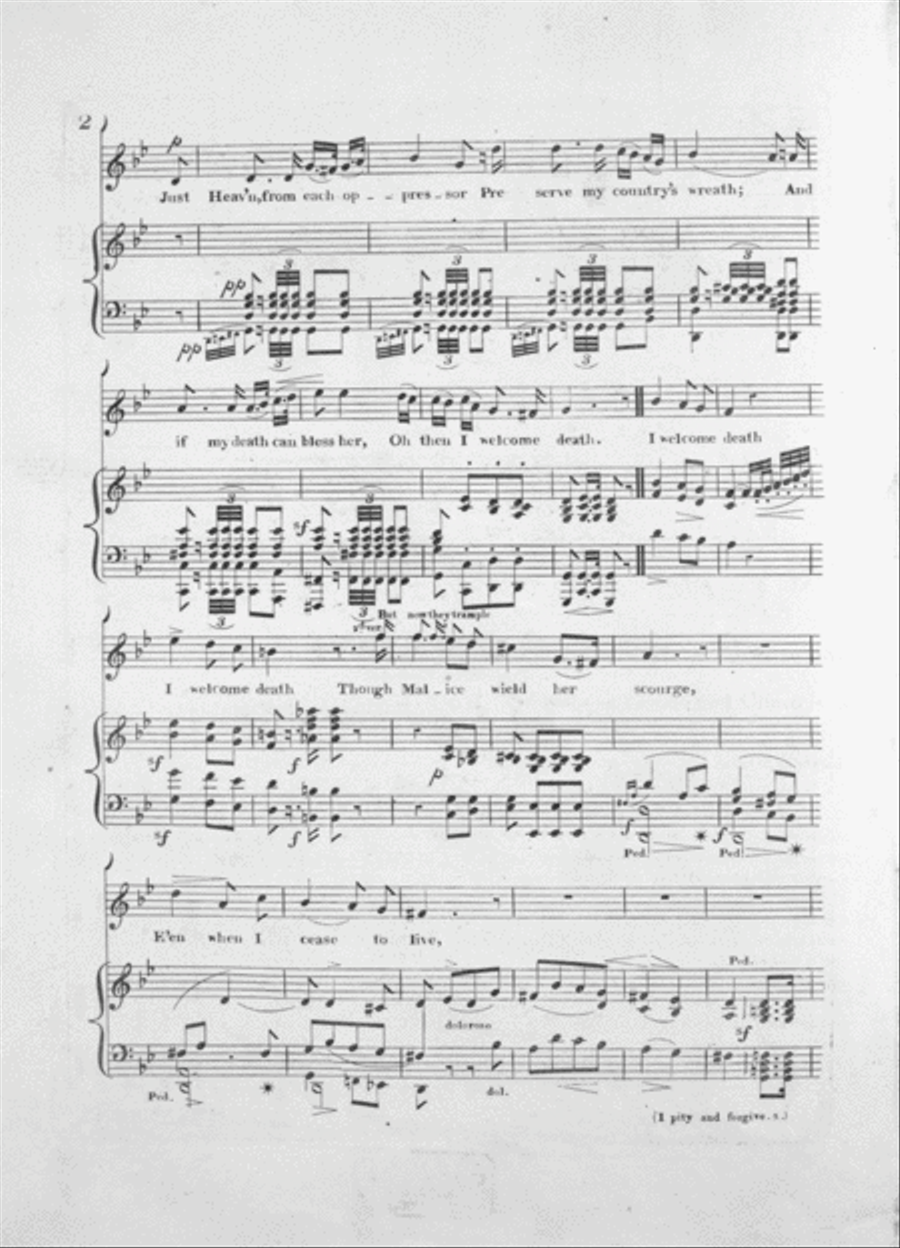 I Pity and Forgive Voice scores gallery preview page 2