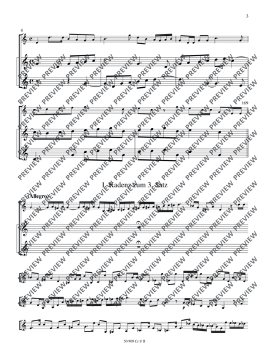 Cadenzas Solo Part scores gallery preview page 14