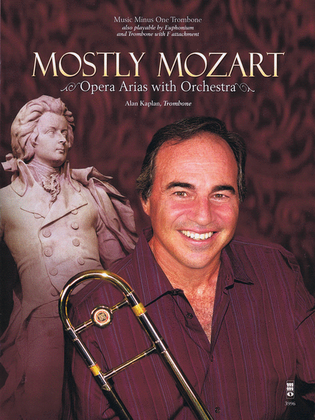 Book cover for Mostly Mozart Operatic Arias with Orchestra