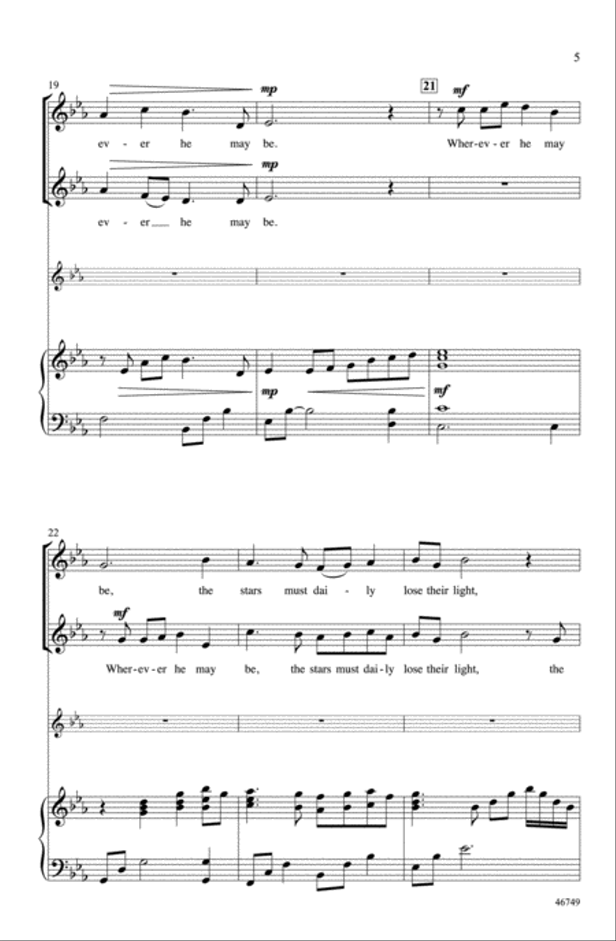 The Stars Are with the Voyager Choir scores gallery preview page 4