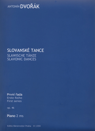 Book cover for Slavonic Dances, op. 46