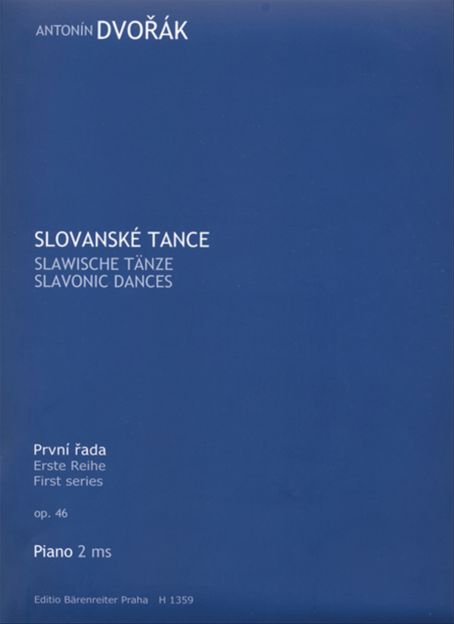 Slavonic Dances, op. 46 Slavonic Dances, op. 46 Piano scores gallery preview page 1
