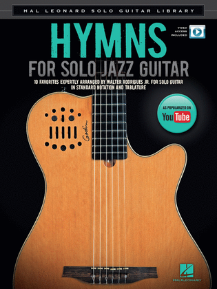 Book cover for Hymns for Solo Jazz Guitar