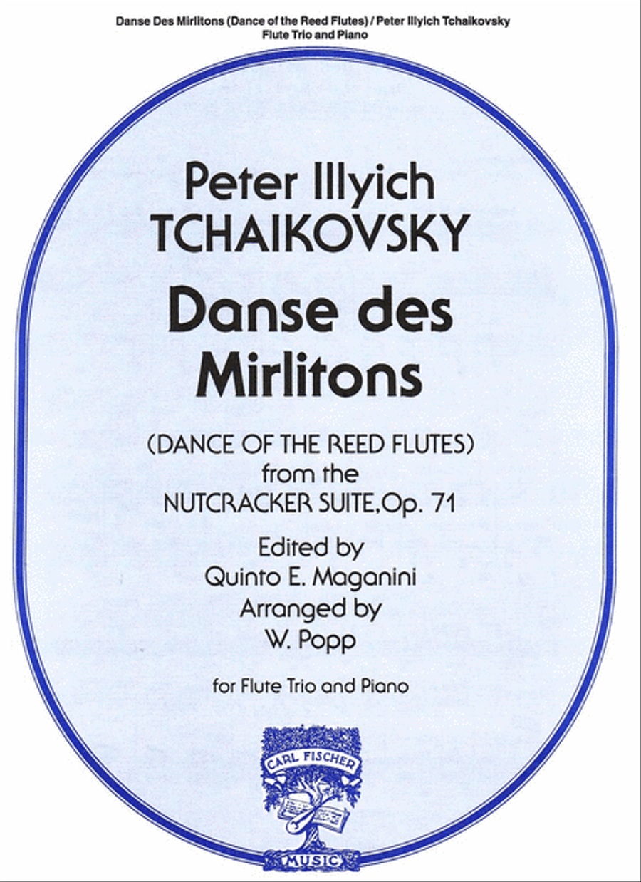 Danse Des Mirlitons Flute scores gallery preview page 1