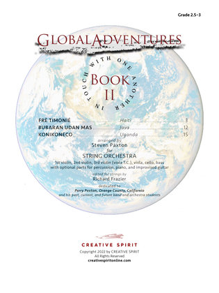 GLOBAL ADVENTURES BOOK II for string orchestra