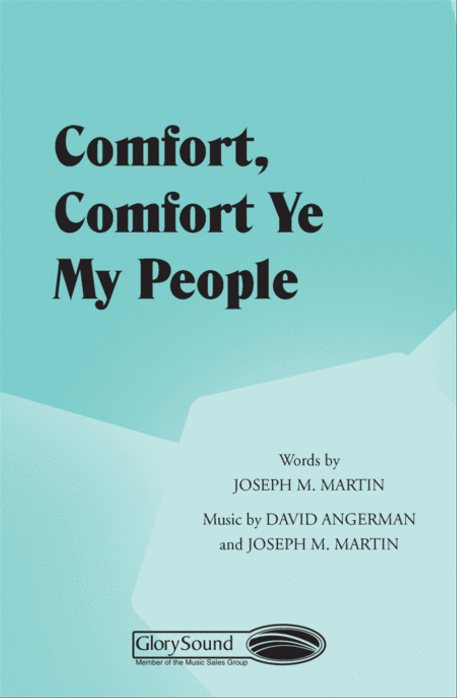 Comfort, Comfort Ye My People 4-Part scores gallery preview page 1