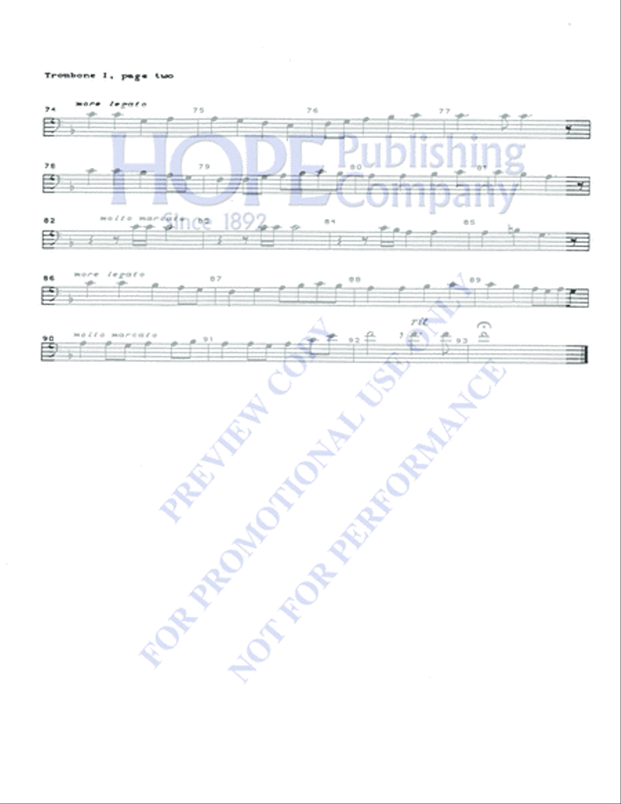 Hymn to Joy 5-Octaves scores gallery preview page 6