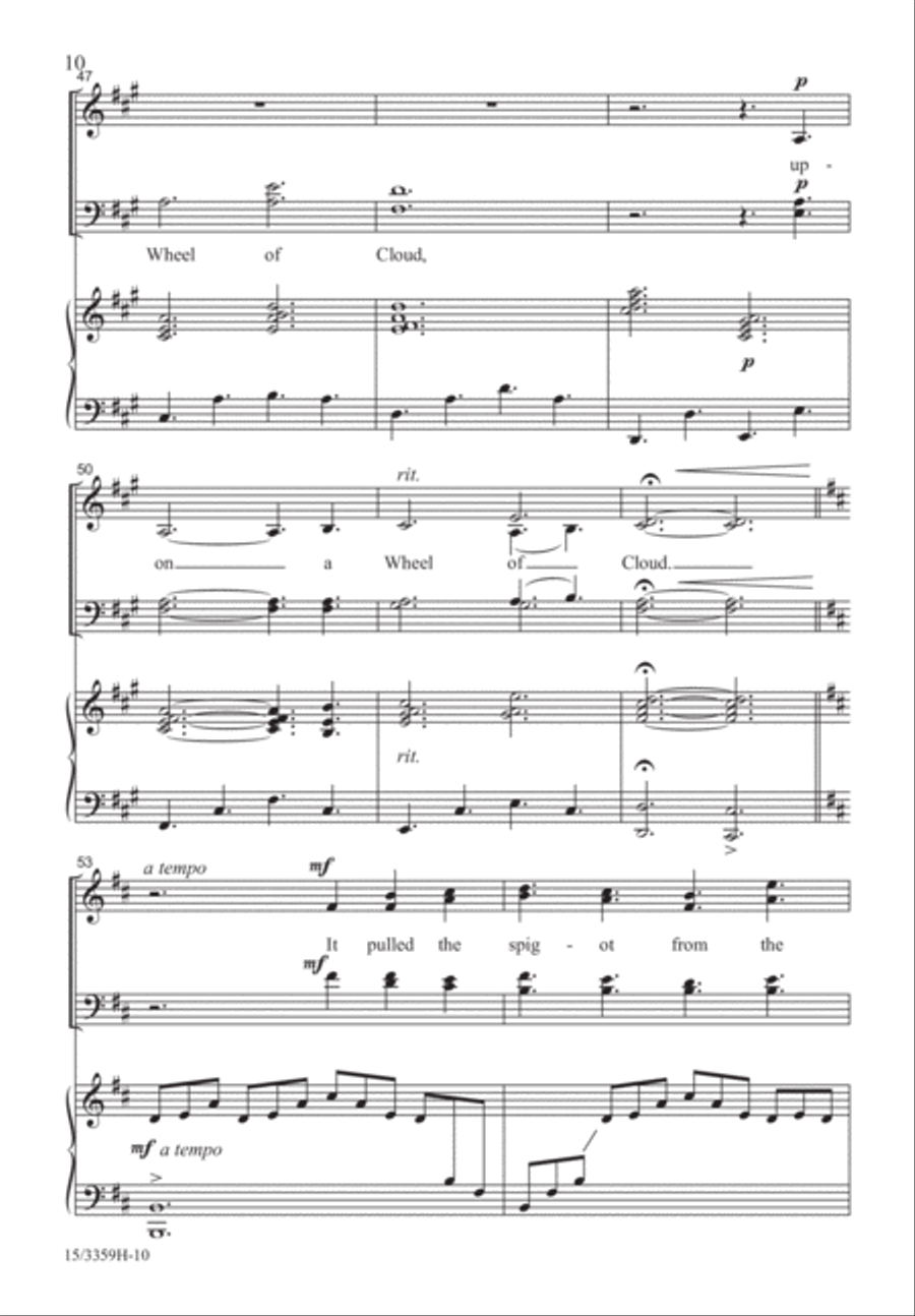 Upon a Wheel of Cloud 4-Part scores gallery preview page 9