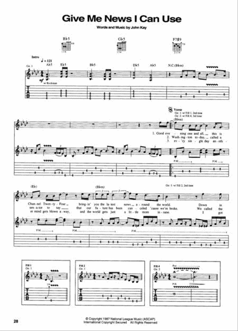 The Best of Steppenwolf Electric Guitar scores gallery preview page 2