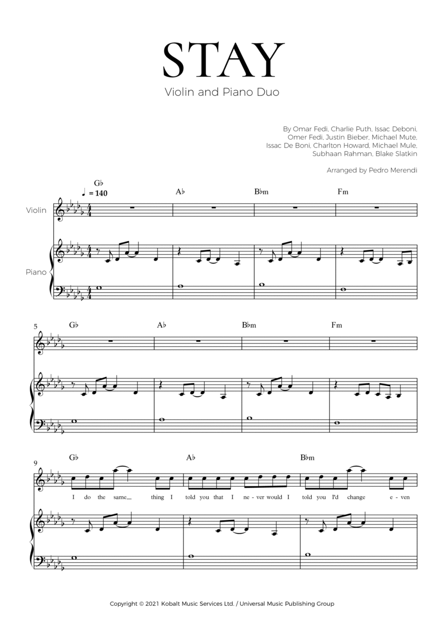 Stay Small Ensemble scores gallery preview page 1