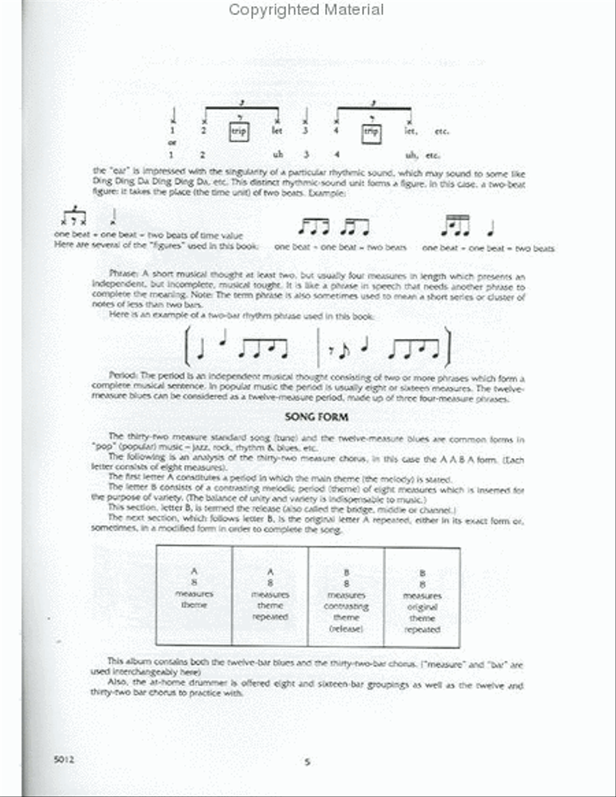 Fabulous Sounds of Rock Drums Drums scores gallery preview page 2