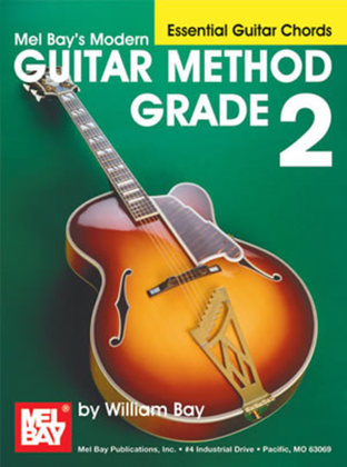 Book cover for Modern Guitar Method Grade 2, Essential Guitar Chords