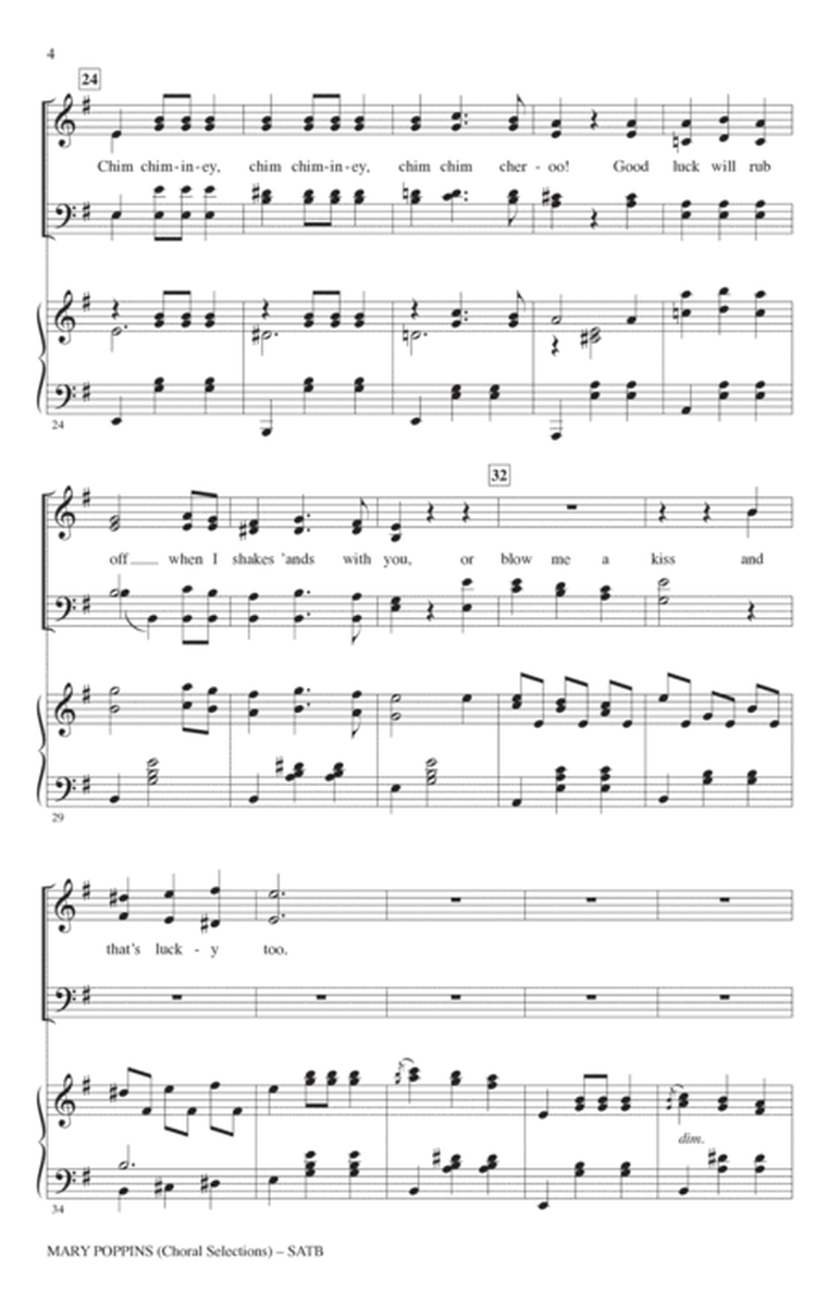 Mary Poppins (Choral Selections) (arr. John Leavitt)
