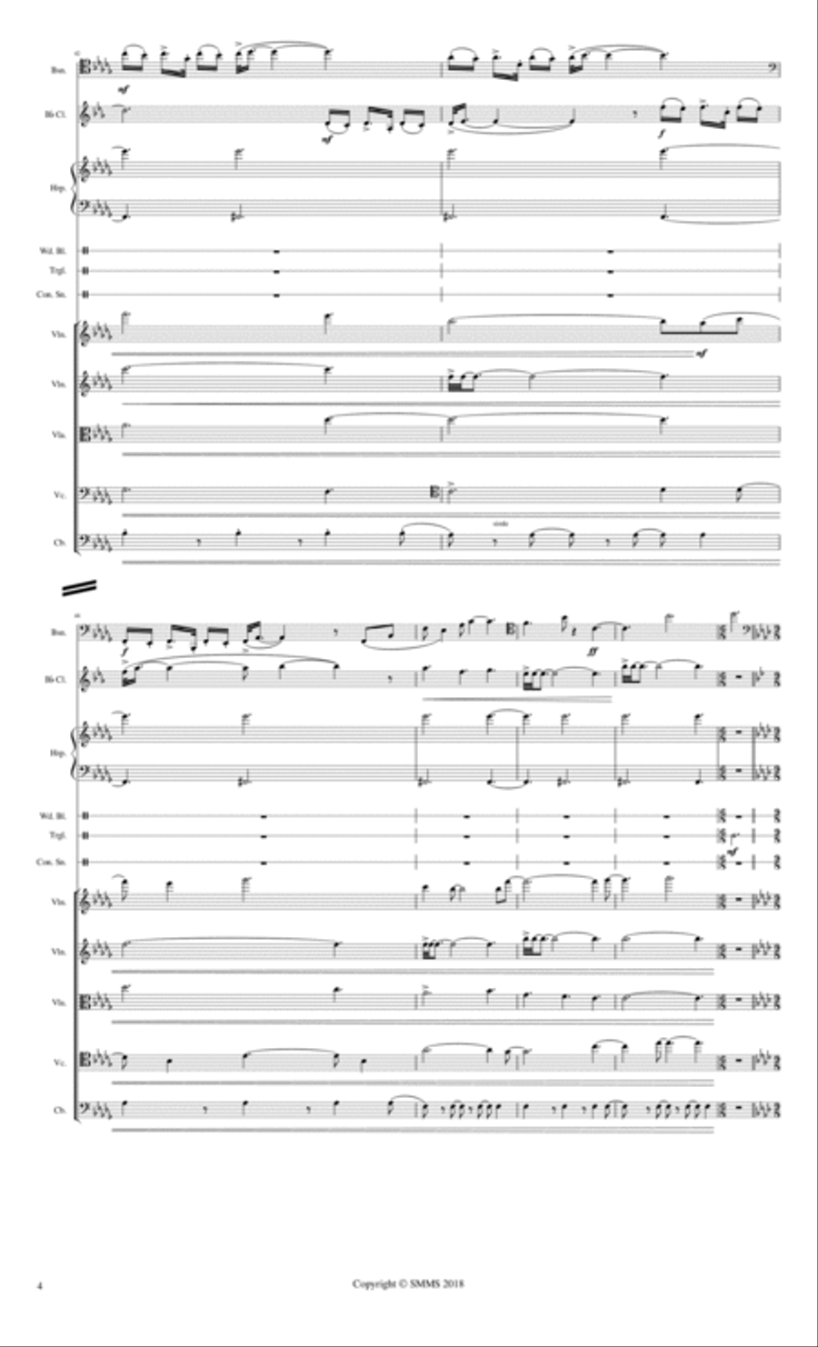 Motions by the Hour Motions by the Hour Bassoon scores gallery preview page 4