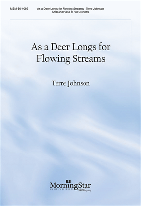 As a Deer Longs for Flowing Streams (Choral Score)