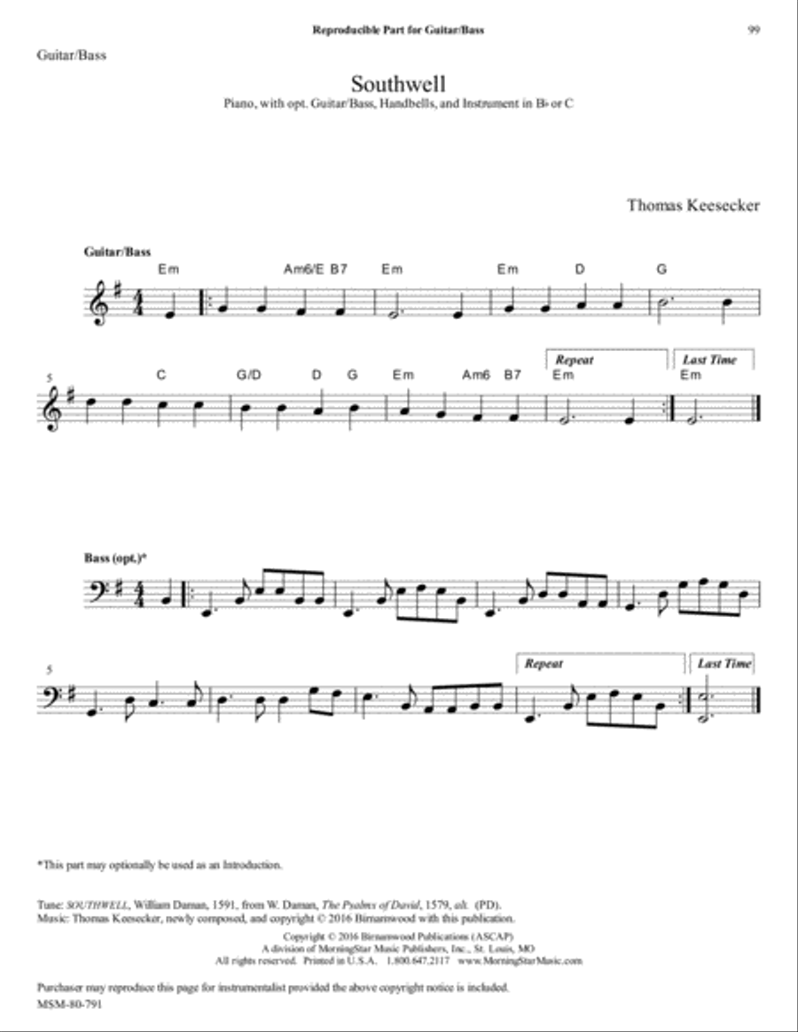 Southwell Choir scores gallery preview page 3