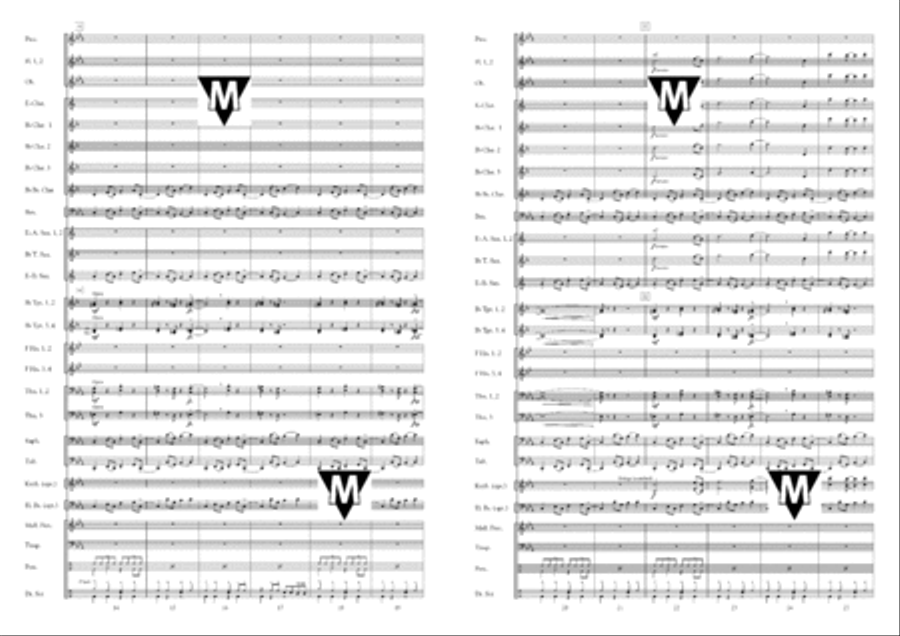 Crime Time Concert Band scores gallery preview page 3