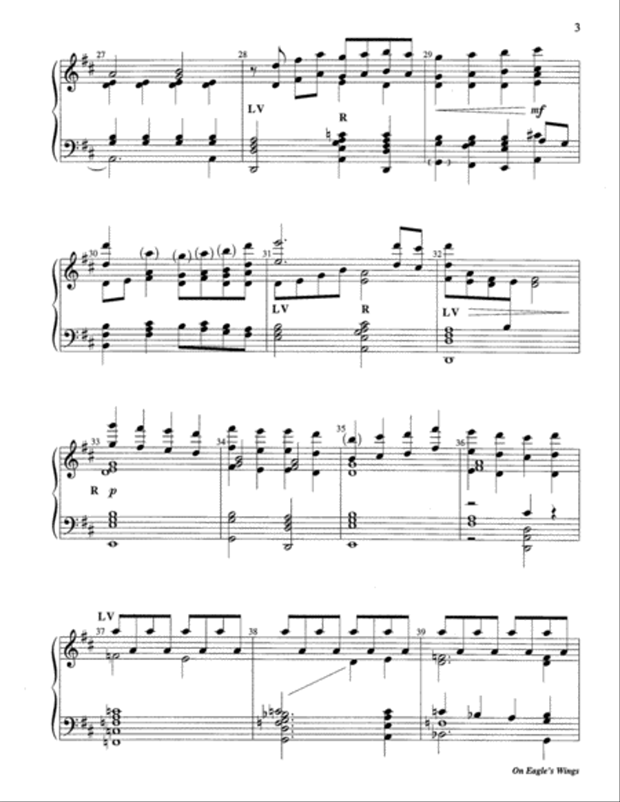 On Eagle's Wings 4-Part scores gallery preview page 4