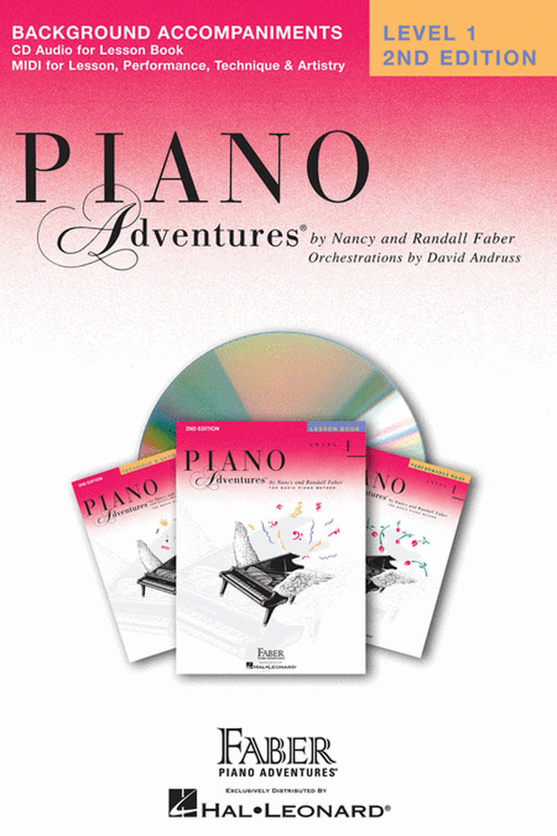Piano Adventures Level 1 - Lesson Book CD