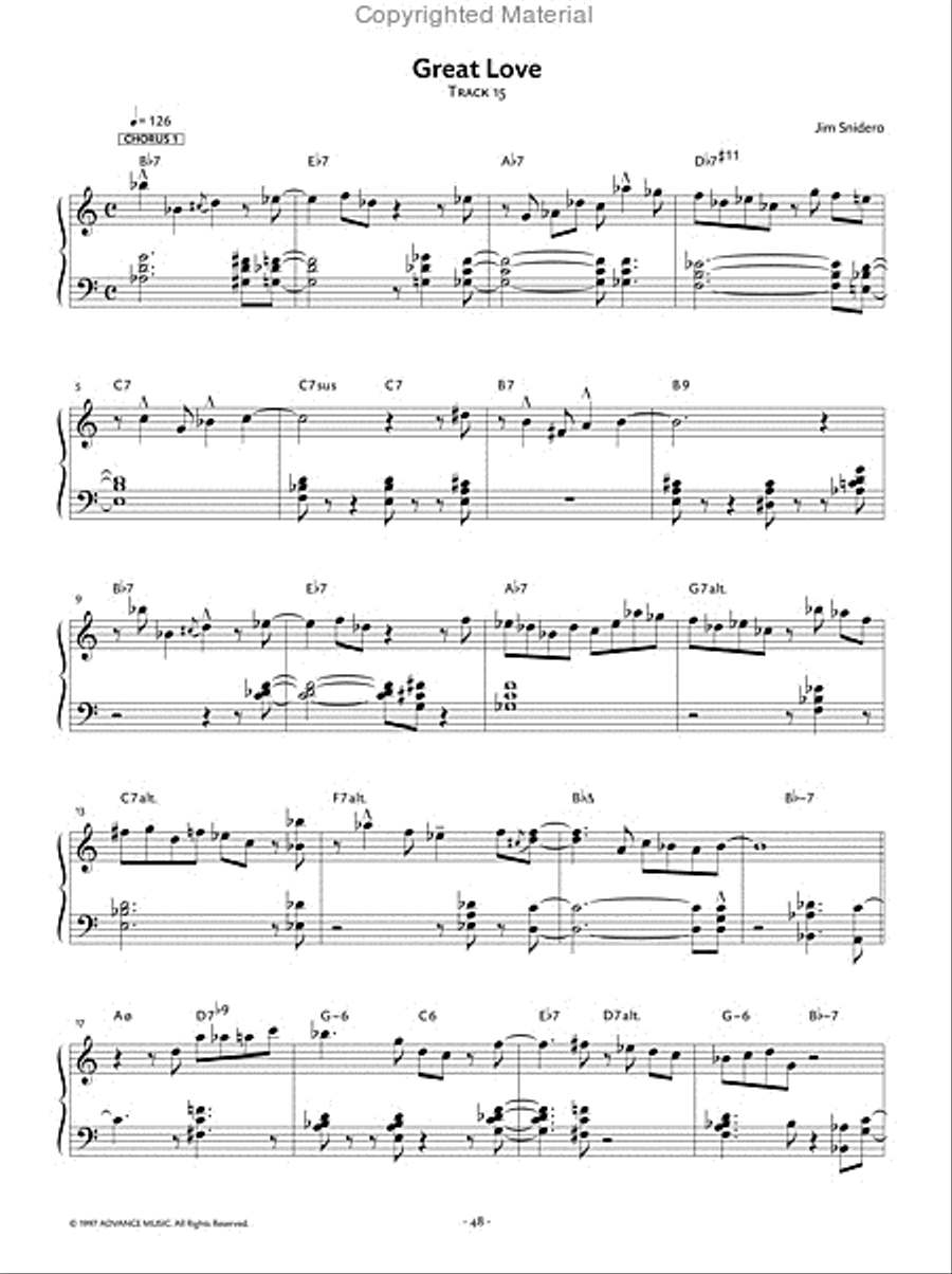 Jazz Conception Piano Piano Method scores gallery preview page 16