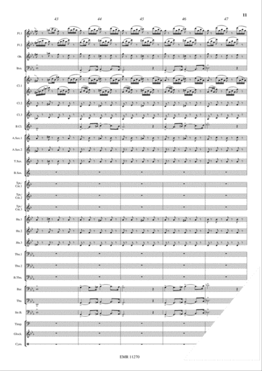Toccata Toccata Concert Band scores gallery preview page 12