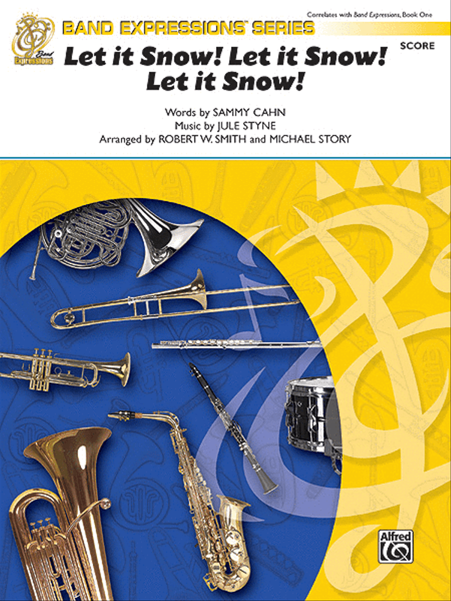 Let It Snow! Let It Snow! Let It Snow! (score only) Concert Band Methods scores gallery preview page 1