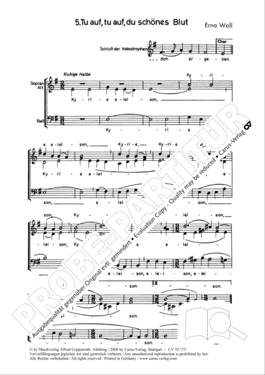 Alleluja III Score scores gallery preview page 2