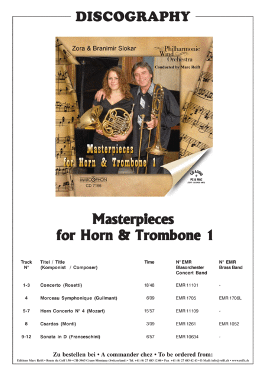 Horn Concerto No. 4 Concert Band scores gallery preview page 3