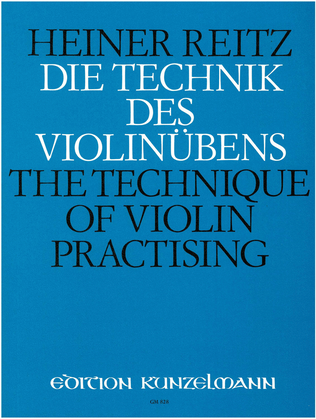 Book cover for The technique of violin practising