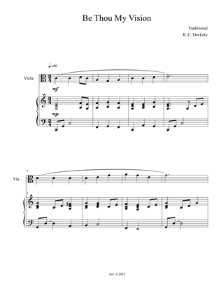 Be Thou My Vision (Viola Solo with Piano Accompaniment)
