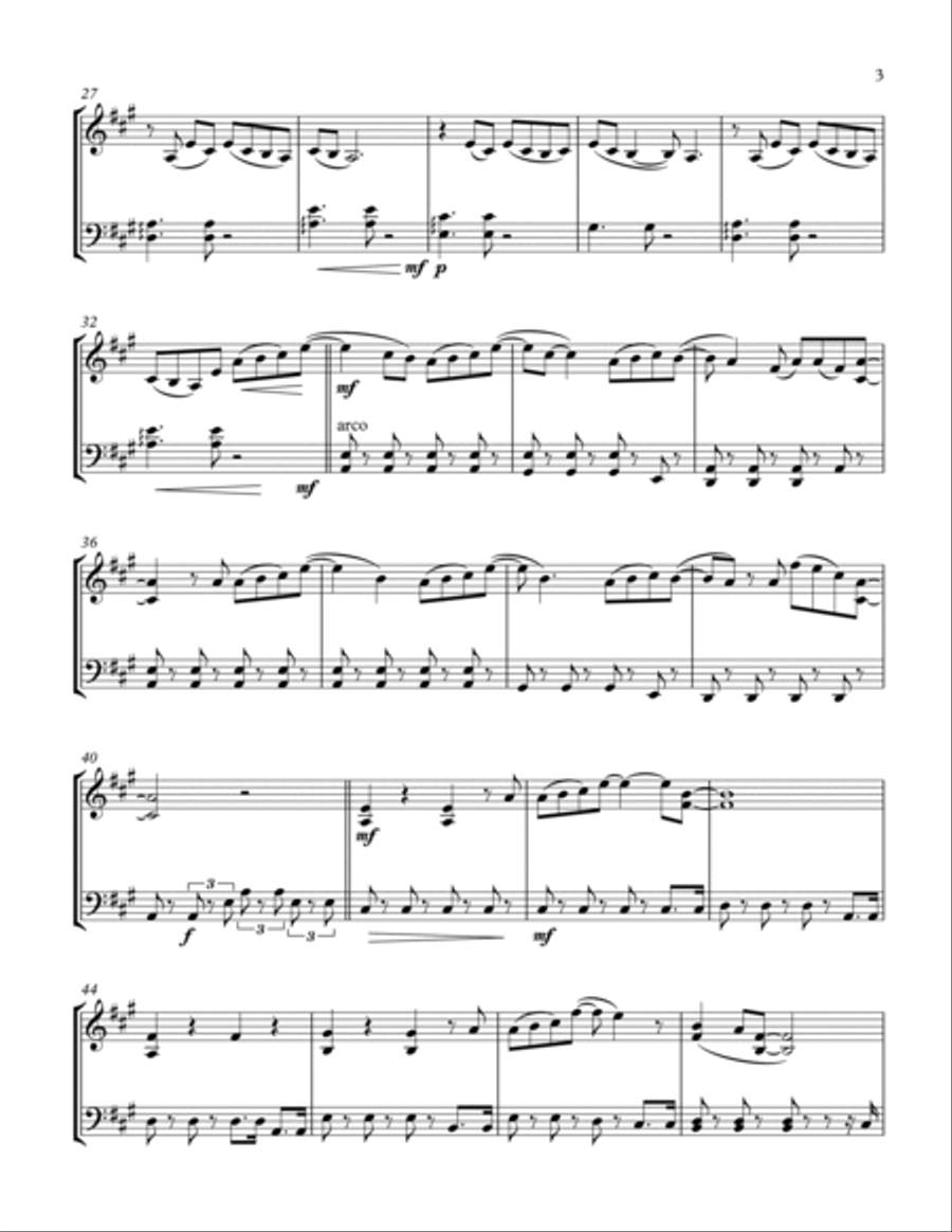 Bubbly String Duet scores gallery preview page 5