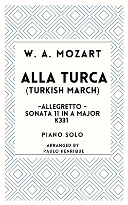 Alla Turca - Turkish March - Allegretto - K 331